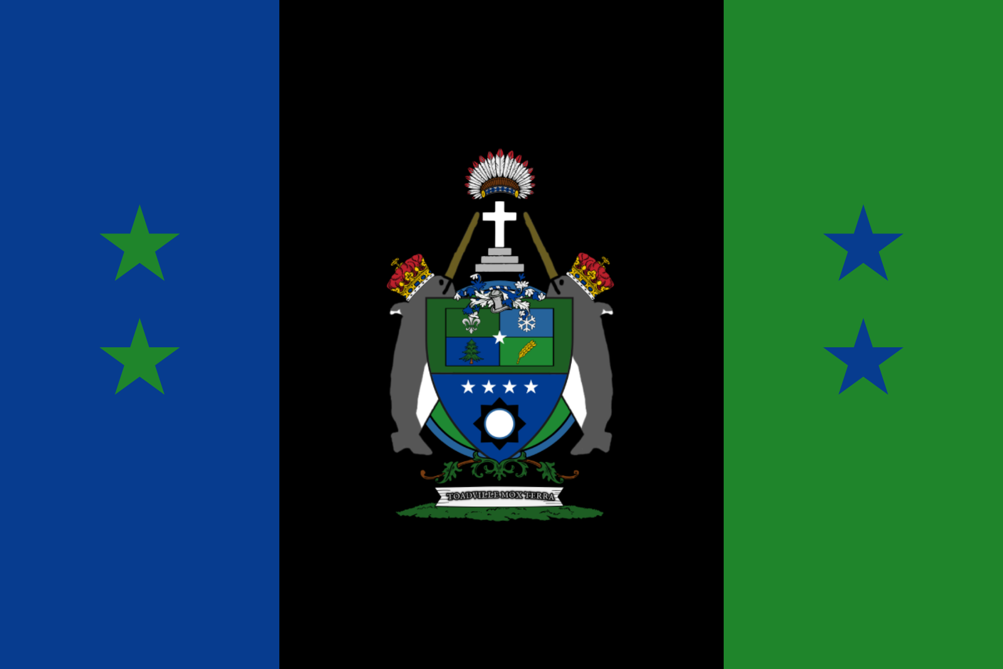 Flag of ToadVille Bay D.F.